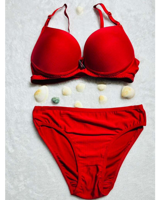 Ecem Yildiz Silikonlu Dolgulu Sütyen Külot Takım-MV-ST16